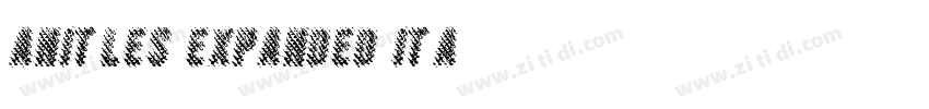 Anitles Expanded Ita字体转换